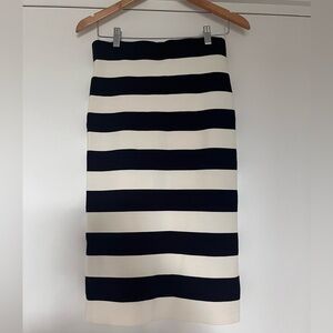 NWT Ann Taylor Striped Pencil Skirt